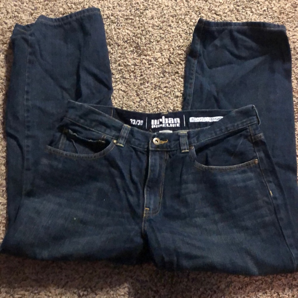 Urban pipeline 33x30 relaxed straight